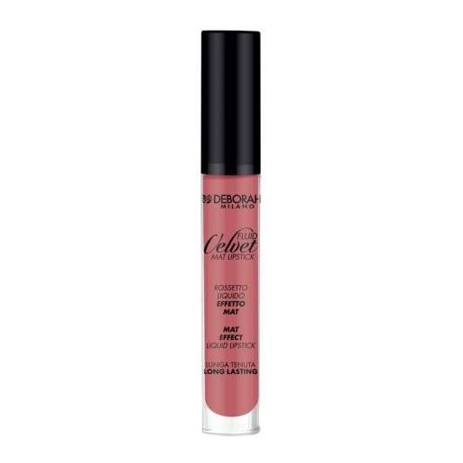DEBORAH fluid velvet mat lipstick mauve 19