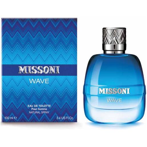 MISSONI profumo missoni parfum pour homme wave eau de toilette, spray - profumo uomo 100 ml