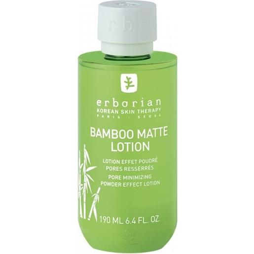 Erborian tonico opacizzante per la pelle bamboo matte (lotion) 190 ml