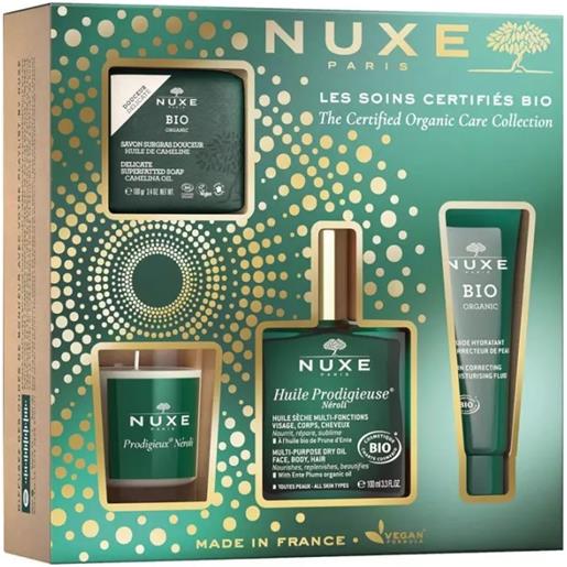 Nuxe il set regalo. The certified organic care collection