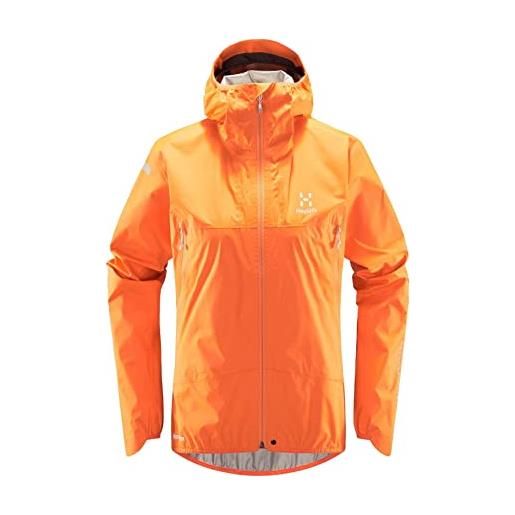 Haglöfs 605233_4n8 l. I. M gtx jacket women giacca donna flame orange taglia s