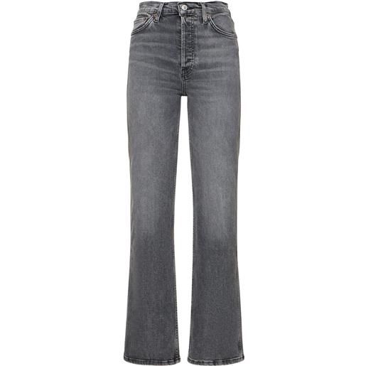 RE/DONE jeans loose fit 70's in denim di cotone