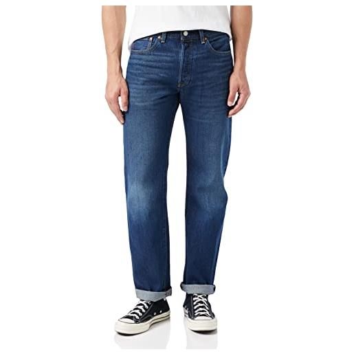 Levi's 501 original fit, jeans uomo, one wash, 31w / 32l
