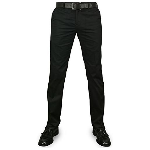 Merc of London winston 12102010, pantaloni chino uomo, nero (black), w36/l30