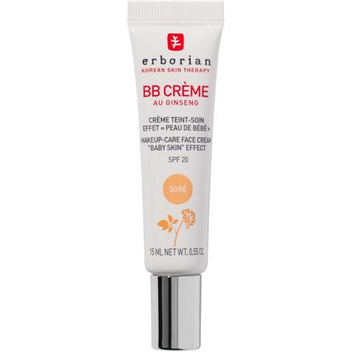 ERBORIAN bb crème - 15 ml 15ml bb cream, bb cream dorè