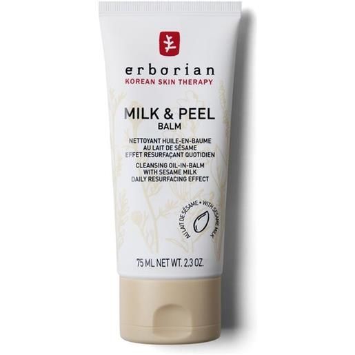 ERBORIAN milk & peel balm 75ml crema detergente viso