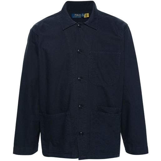 Polo Ralph Lauren giacca-camicia - blu