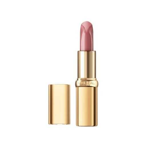 L'Oréal Paris color riche free the nudes rossetto con finitura satinata e tonalità nude 4.7 g tonalità 601 worth it