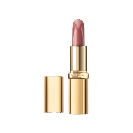 L'Oréal Paris color riche free the nudes rossetto con finitura satinata e tonalità nude 4.7 g tonalità 550 nu unapologetic