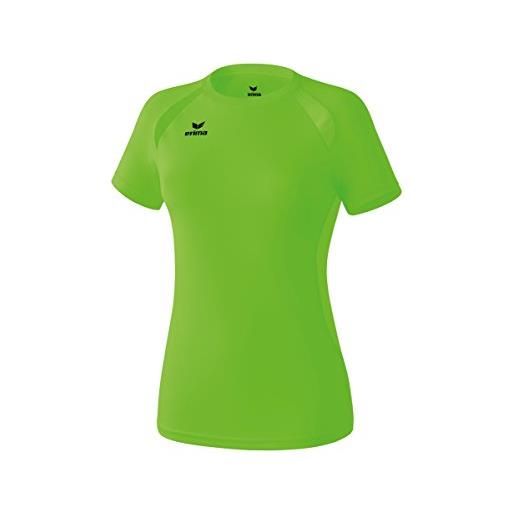 Erima running basic, t-shirt donna, green gecko, 46