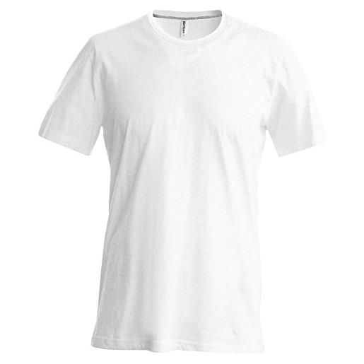Kariban - t-shirt - uomo bianco x-large