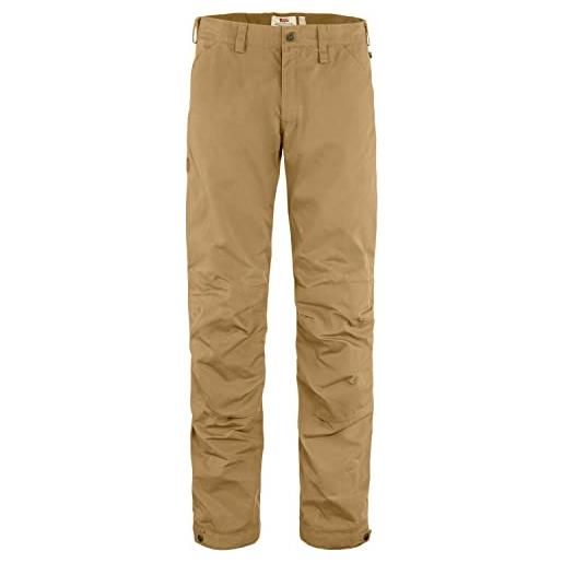 Fjallraven 86677-232 greenland trail trousers m pantaloni sportivi uomo buckwheat brown taglia 44/l