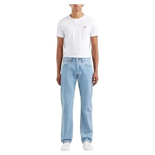 Levi's 501 original fit, jeans uomo, block crusher, 33w / 32l