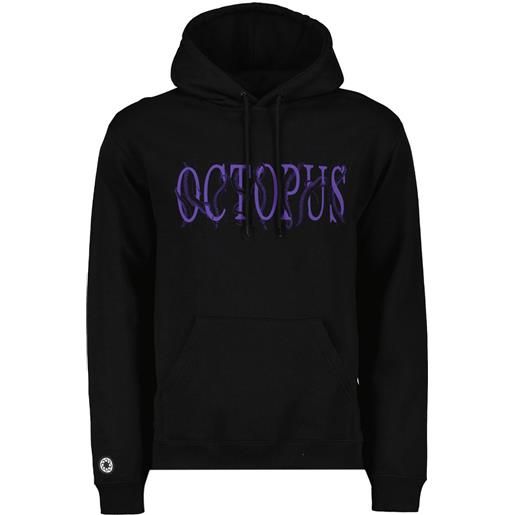 OCTOPUS felpa con cappuccio tentacles logo