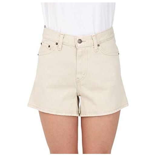 Levi's shorts donna beige shorts casual anni '80 28