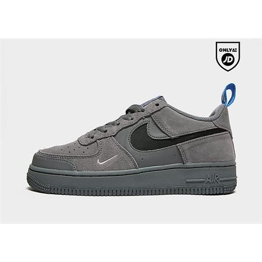 Nike air force 1 low junior, smoke grey/light photo blue/black