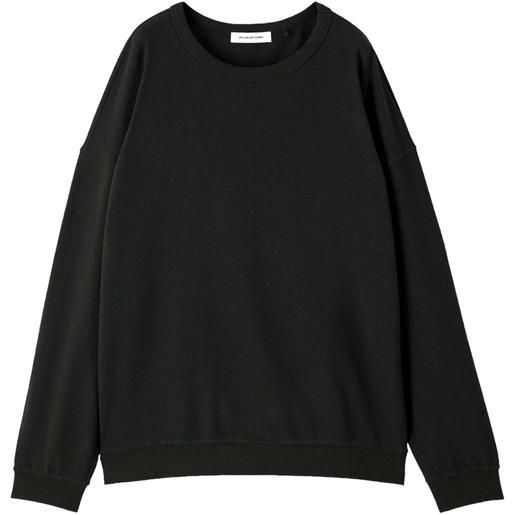 Applied Art Forms terry-cloth cotton sweatershirt - nero