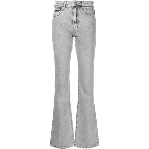Philipp Plein jeans svasati - grigio