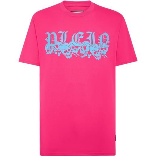 Philipp Plein t-shirt con stampa - rosa