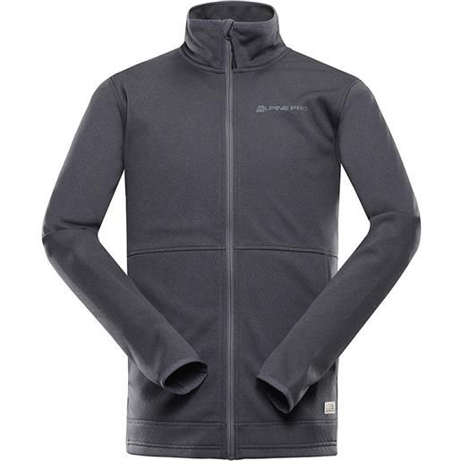 Alpine Pro quert full zip fleece grigio 2xl uomo