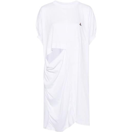 Vivienne Westwood t-shirt con ricamo orb - bianco