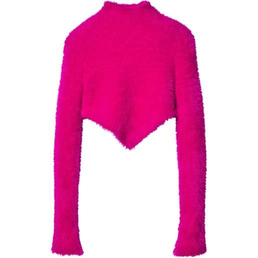 Marc Jacobs maglione crop - rosa