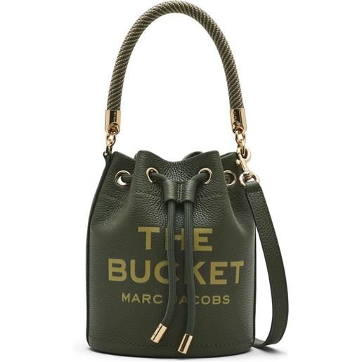 Marc Jacobs borsa the leather bucket - verde
