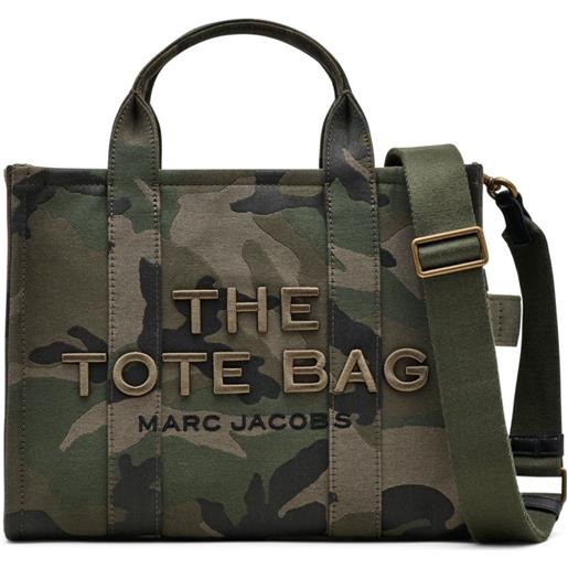 Marc Jacobs borsa tote the medium jacquard camo - verde