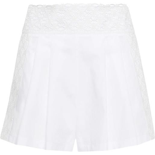 Ermanno Scervino shorts con applicazione - bianco