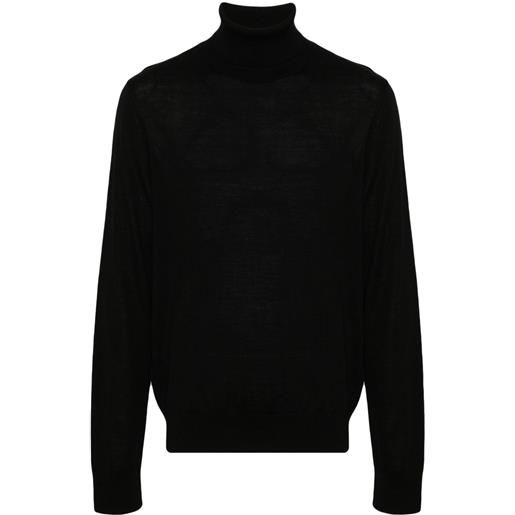 Dsquared2 maglione con ricamo - nero
