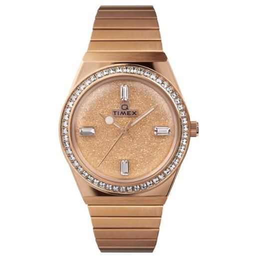 Timex orologio analogico al quarzo da donna con cinturino in acciaio inossidabile tw2w10700