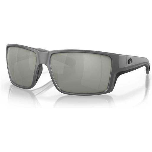 Costa reefton pro mirrored polarized sunglasses trasparente gray silver mirror 580g/cat3 donna