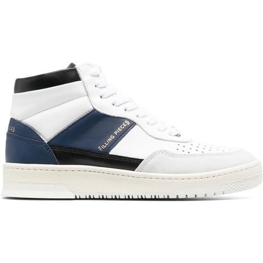 Filling Pieces sneakers alte in pelle - bianco