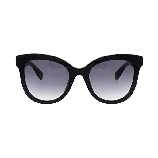 Furla sfu595 0700 sunglasses unisex plastic, standard, 52, shiny black