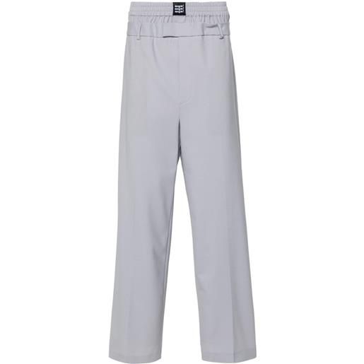 MSGM pantaloni sartoriali - grigio