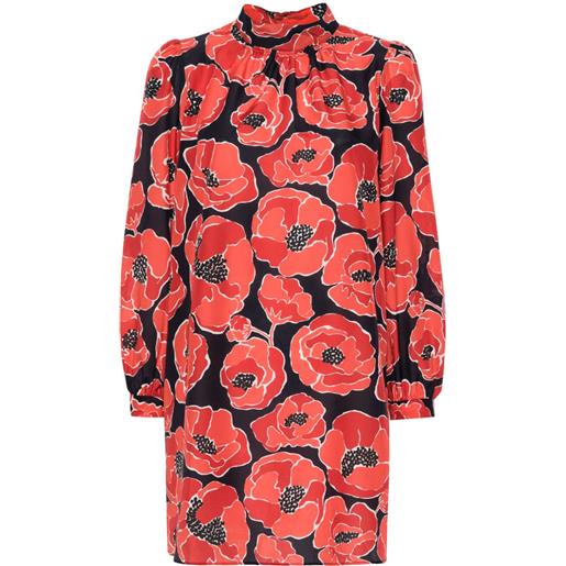 A.P.C. abito a fiori dalia - rosso