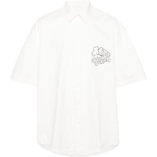 Martine Rose camicia con stampa - bianco