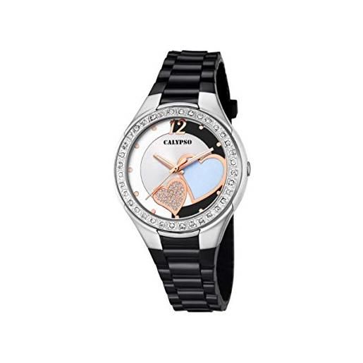 Calypso orologio analogico quarzo donna con cinturino in plastica k5679/k