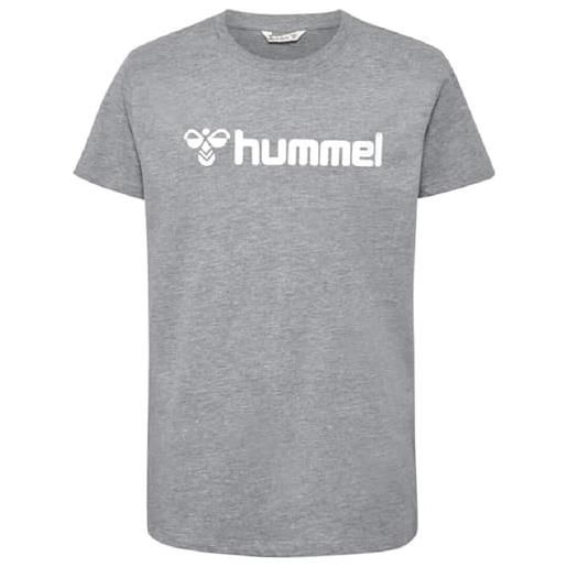 hummel maglietta unisex per bambini hmlgo 2.0 con logo, s/s