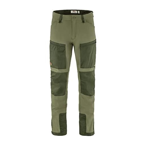 Fjallraven 86411-625-662 keb agile trousers m pantaloni sportivi uomo laurel green-deep forest taglia 54/l