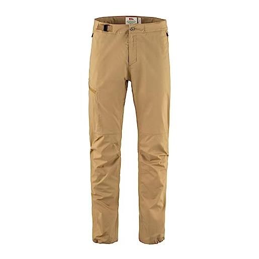 Fjallraven 86868-232 abisko hike trousers m pantaloni sportivi uomo buckwheat brown taglia 52/s