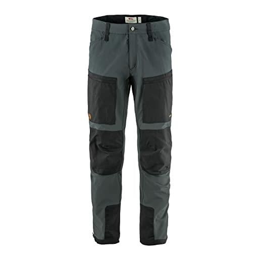 Fjallraven 86411-050-048 keb agile trousers m pantaloni sportivi uomo basalt-iron grey taglia 58/s