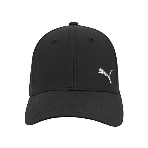 PUMA berretto elasticizzato cappellino da baseball, nero/oro, s/m unisex-adulto
