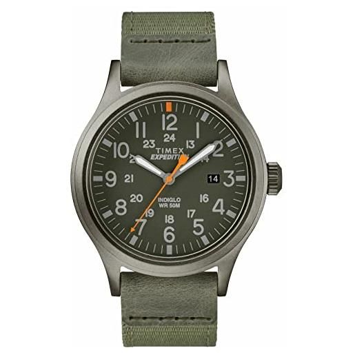 Timex orologio analogico al quarzo uomo con cinturino in tessile tw4b14000