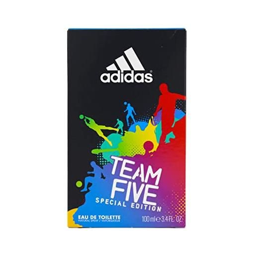 Adidas team five eau de toilette 100ml spray