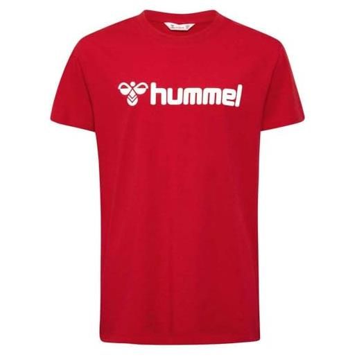 hummel maglietta unisex per bambini hmlgo 2.0 con logo, s/s