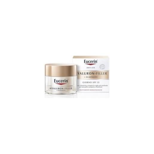 Eucerin hyaluron-filler +elasticity giorno crema viso pelle matura spf15 50 ml
