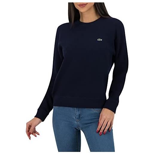 Lacoste af9551 pullover, blanc (70v), 46 donna