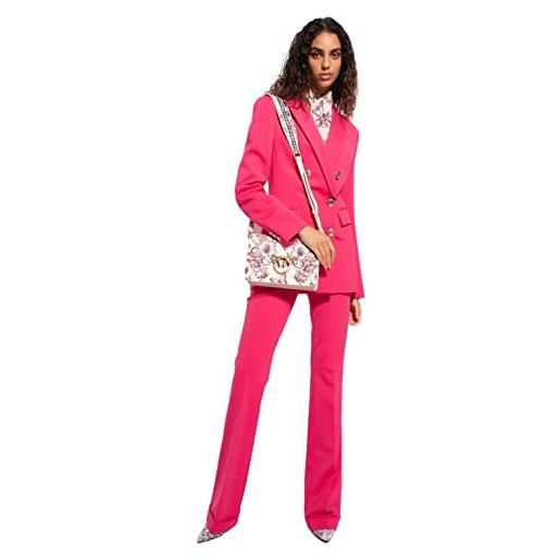 Pinko glorioso giacca punto stoffa s elegante da lavoro, p87_fuxia, 44 donna