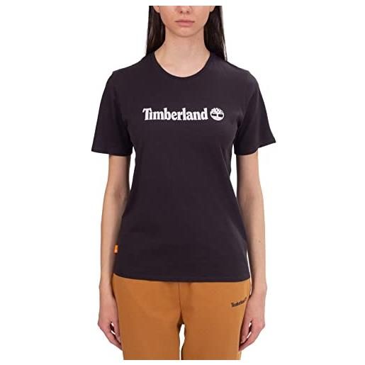 Timberland - t-shirt donna con logo lineare - taglia xl